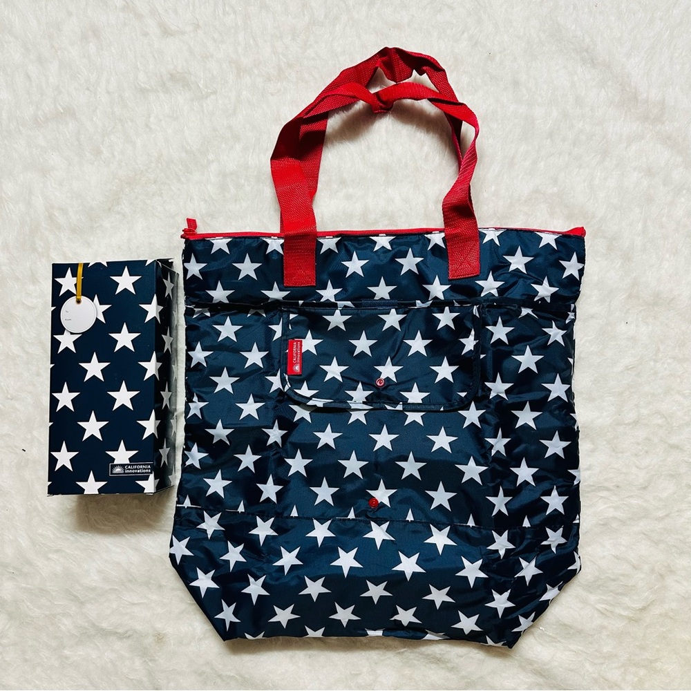 5 CALIFORNIA INNOVATIONS INSULATED MARKET TOTE BAG CAR 18.5x6.2x17.9" - Picture 2 of 13